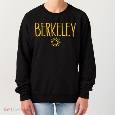 Berkeley California CA Sun Drawing Amber   Women's Sweatshirt