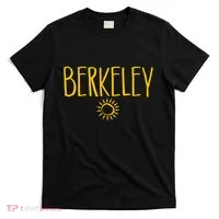 Berkeley California CA Sun Drawing Amber   T-Shirt thumb 0