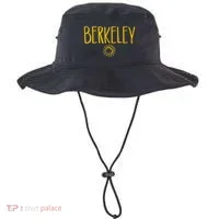 Berkeley California CA Sun Drawing Amber   Bucket Hat thumb 0
