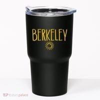 Berkeley California CA Sun Drawing Amber   Tumbler thumb 0