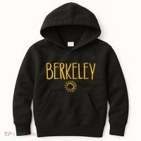 Berkeley California CA Sun Drawing Amber   Kids Hoodie thumb 0