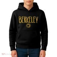 Berkeley California CA Sun Drawing Amber   Kids Hoodie thumb 4