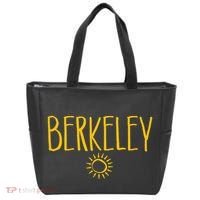 Berkeley California CA Sun Drawing Amber   Tote Bag thumb 0