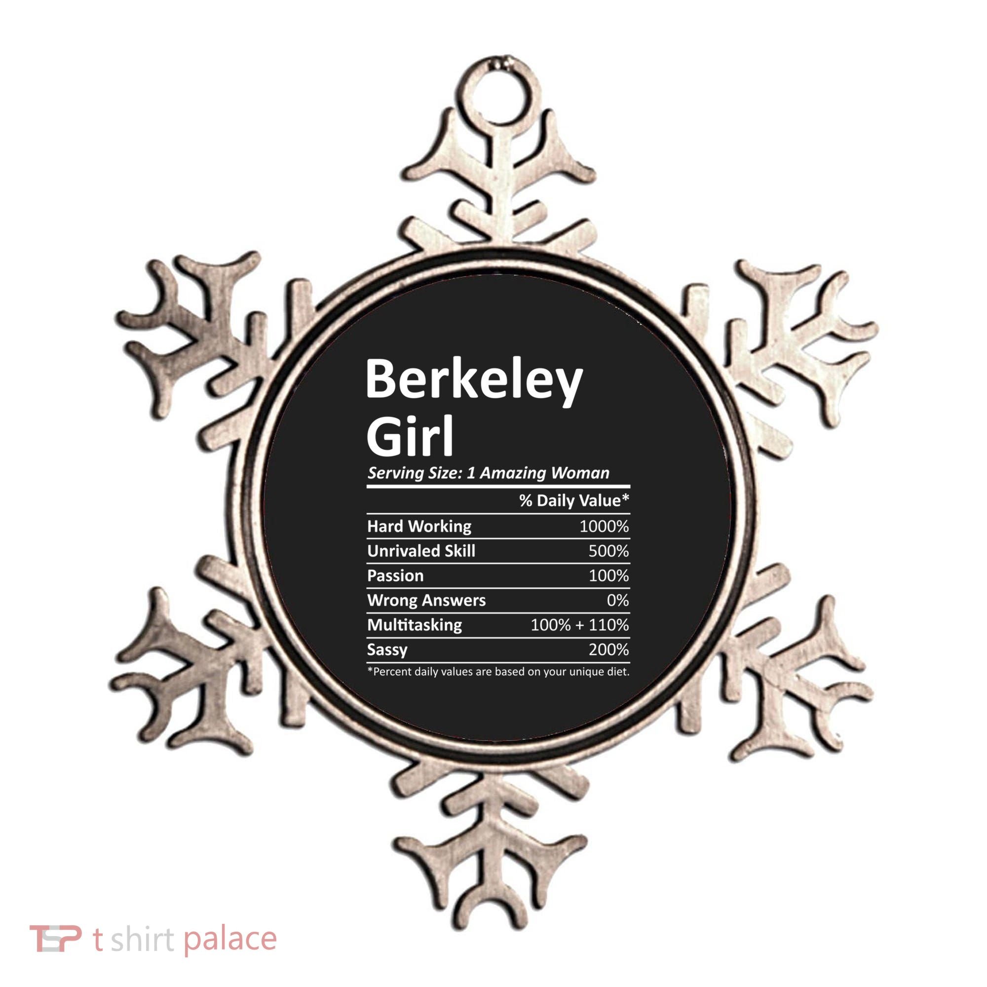 Berkeley Ca California Funny City Home Roots Usa Gift Ornament