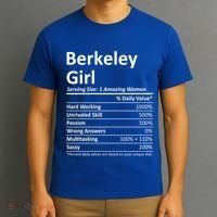 Berkeley Ca California Funny City Home Roots Usa Gift T-Shirt thumb 3