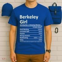 Berkeley Ca California Funny City Home Roots Usa Gift T-Shirt thumb 6