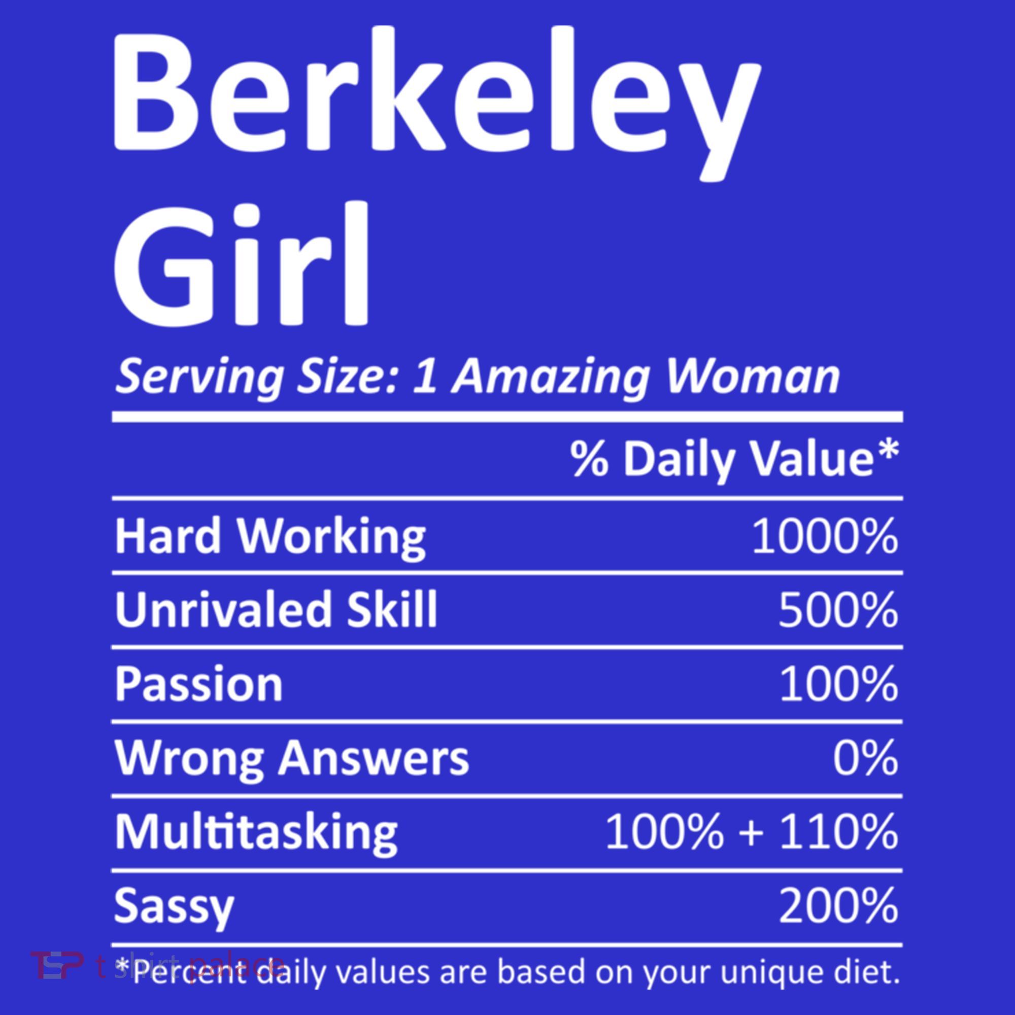 Berkeley Ca California Funny City Home Roots Usa Gift T-Shirt