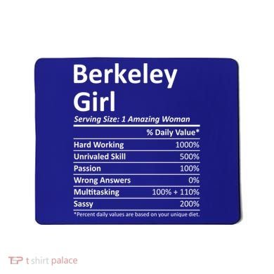 Berkeley Ca California Funny City Home Roots Usa Gift Mousepad