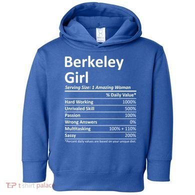 Berkeley Ca California Funny City Home Roots Usa Gift Toddler Hoodie