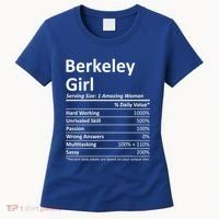 Berkeley Ca California Funny City Home Roots Usa Gift Women's T-Shirt thumb 0
