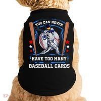 Baseball Cards Collector Doggie Tank thumb 0