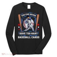 Baseball Cards Collector Long Sleeve Shirt thumb 0