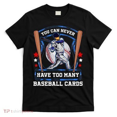 Baseball Cards Collector T-Shirt