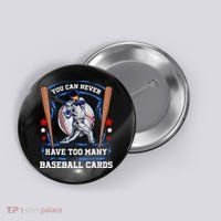 Baseball Cards Collector Button thumb 0