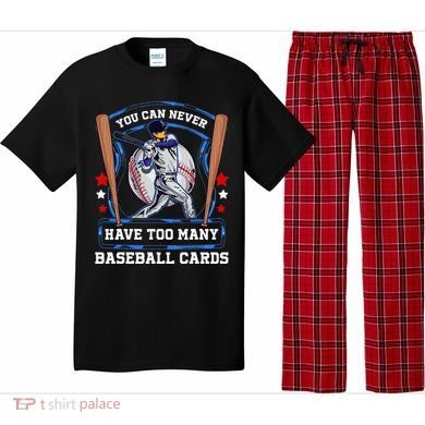 Baseball Cards Collector Pajama Set