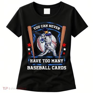 Baseball Cards Collector Women's T-Shirt