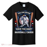 Baseball Cards Collector Kids T-Shirt thumb 0