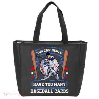 Baseball Cards Collector Tote Bag