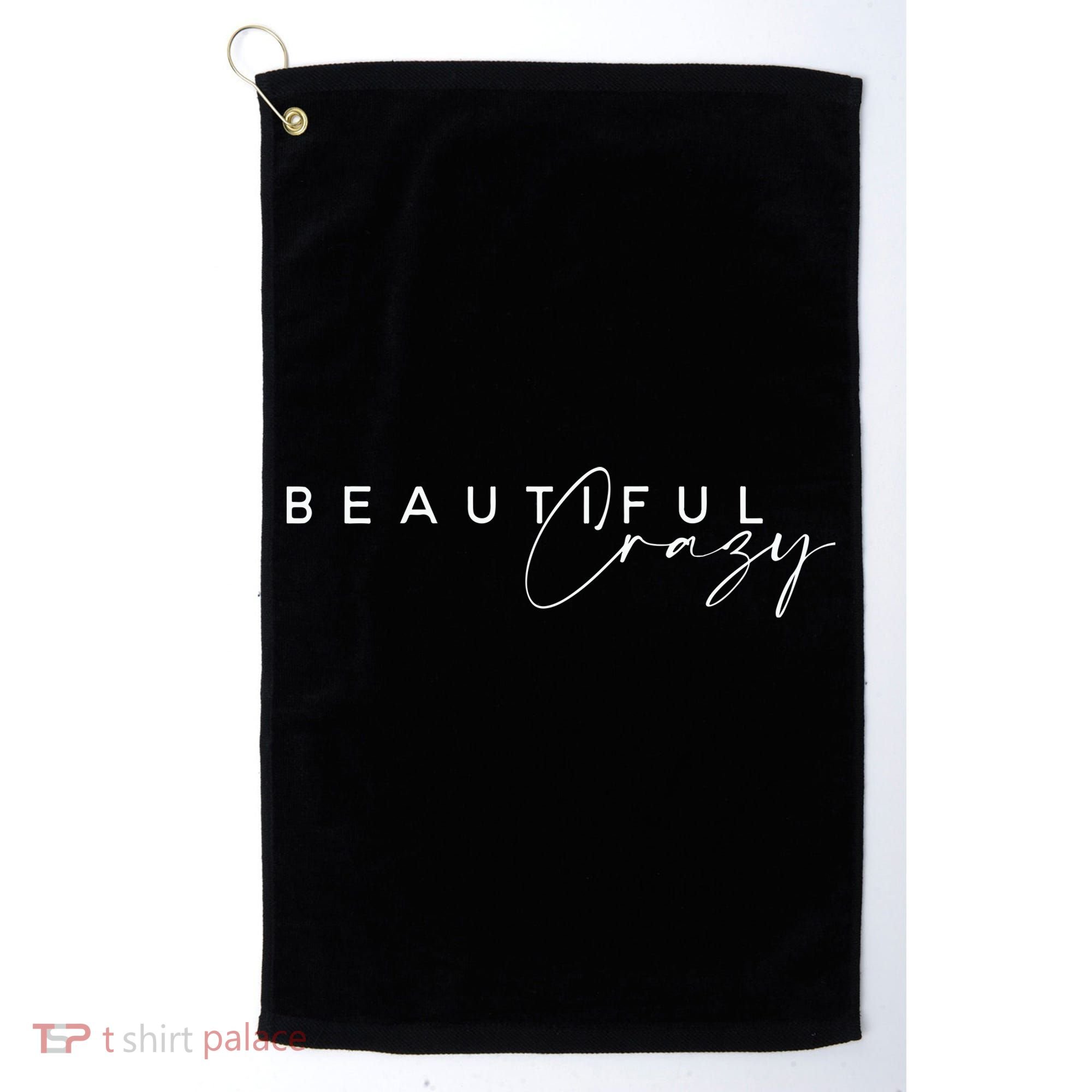 Beautiful Crazy Country Music Golf Towel