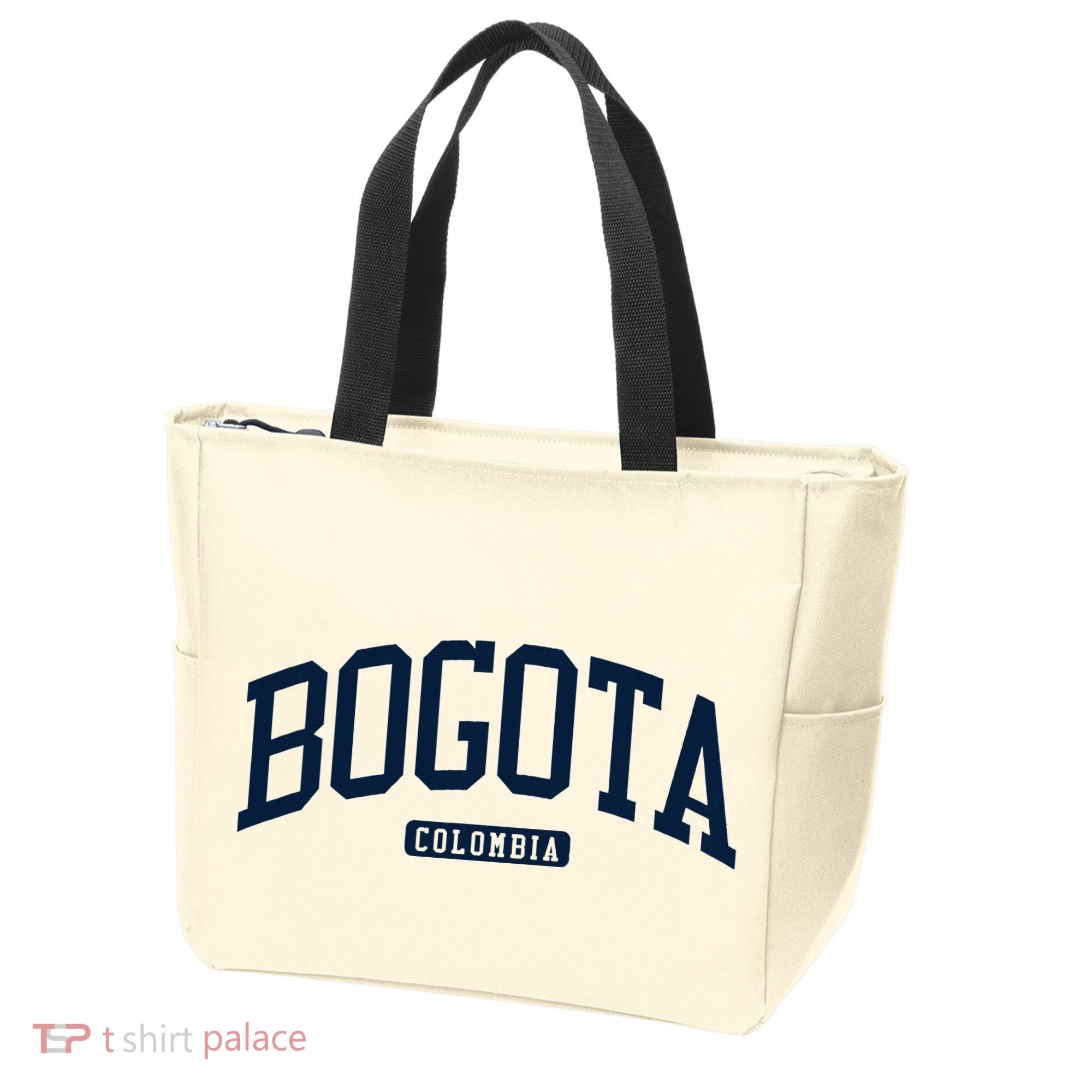 Bogota Colombia College University Style Tote Bag