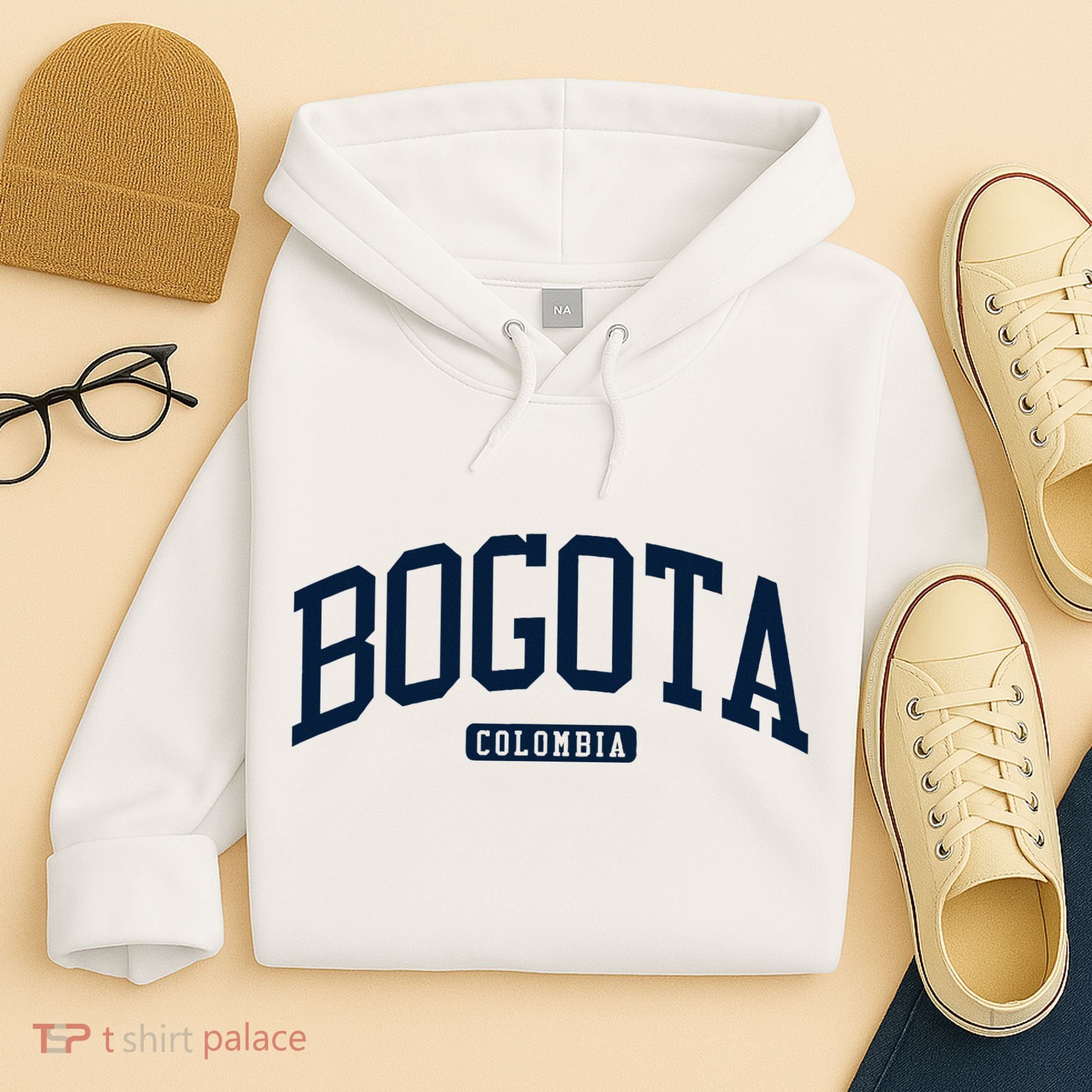 Bogota Colombia College University Style Hoodie