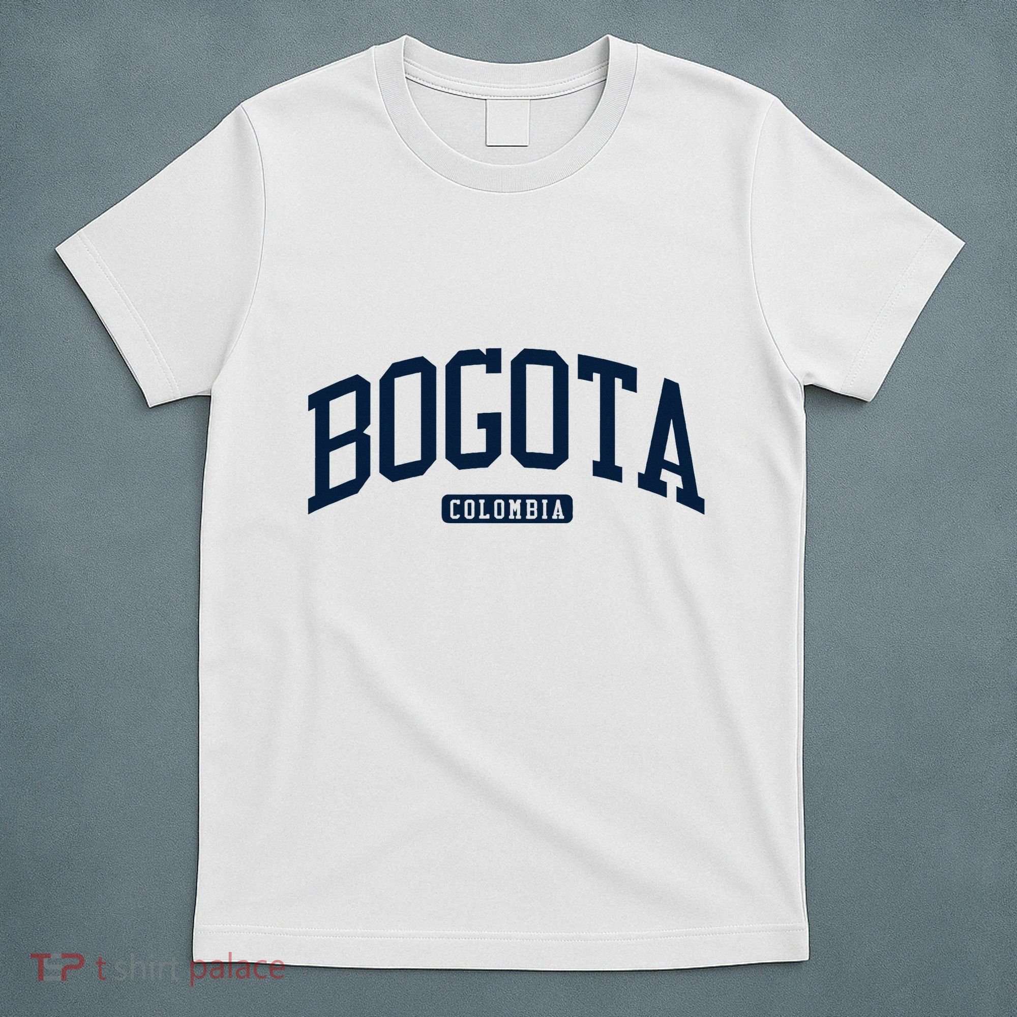 Bogota Colombia College University Style T-Shirt