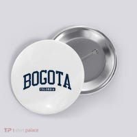 Bogota Colombia College University Style Button thumb 0