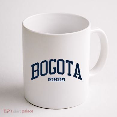 Bogota Colombia College University Style Coffee Mug back