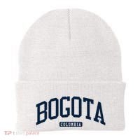 Bogota Colombia College University Style Beanie thumb 0