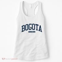 Bogota Colombia College University Style Women's Tank Top thumb 0