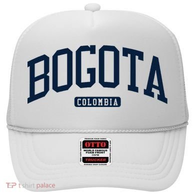 Bogota Colombia College University Style Hat