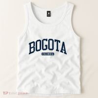Bogota Colombia College University Style Tank Top thumb 2