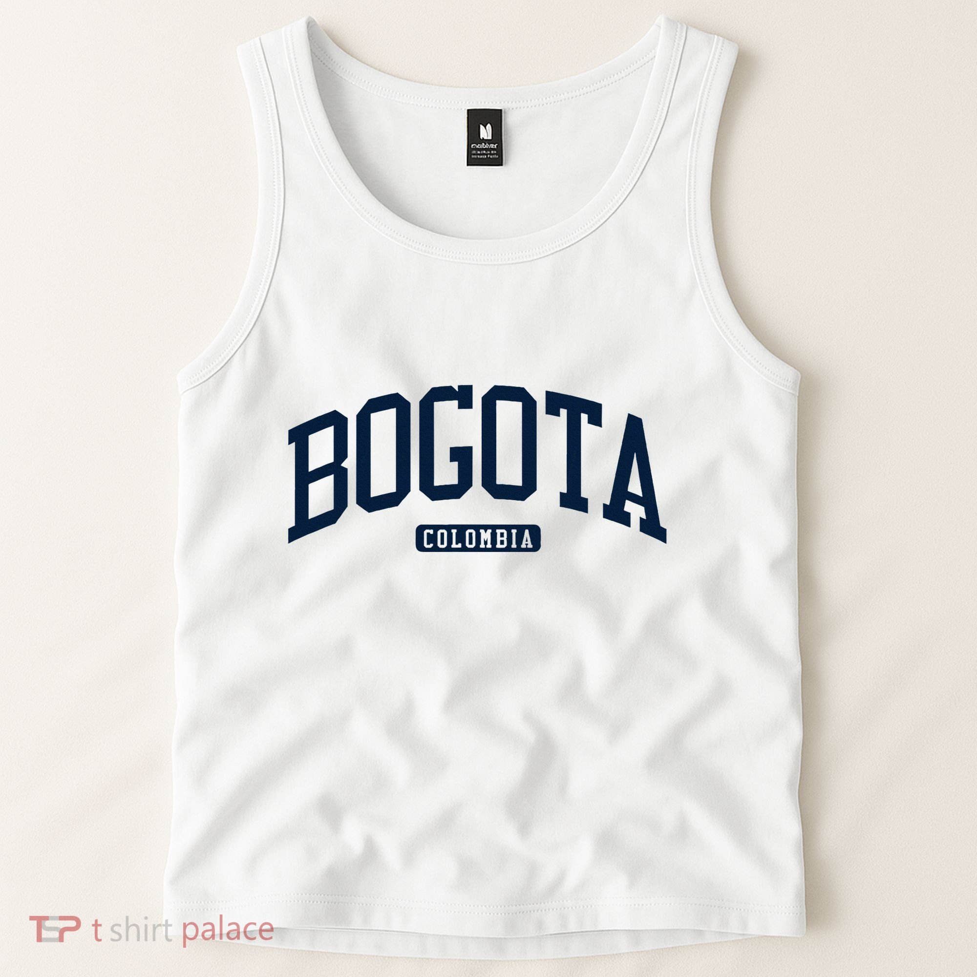Bogota Colombia College University Style Tank Top