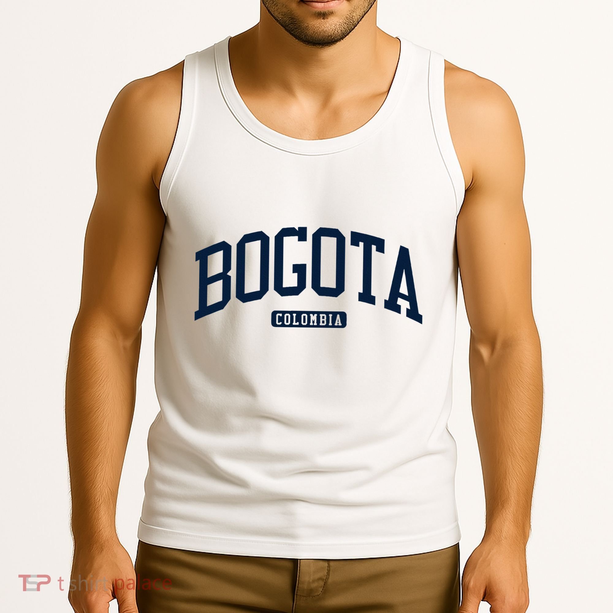 Bogota Colombia College University Style Tank Top