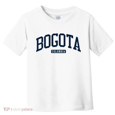 Bogota Colombia College University Style Toddler T-Shirt