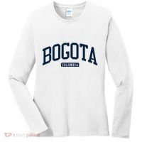 Bogota Colombia College University Style Women's Long Sleeve Shirt thumb 0