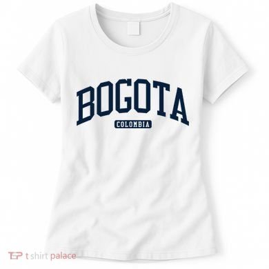 Bogota Colombia College University Style Women's T-Shirt