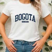 Bogota Colombia College University Style Women's T-Shirt thumb 2