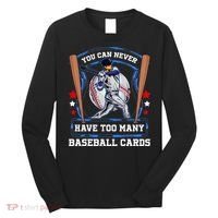 Baseball Cards Collector Long Sleeve Shirt thumb 0