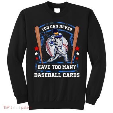 Baseball Cards Collector Sweatshirt