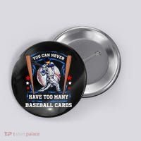 Baseball Cards Collector Button thumb 0