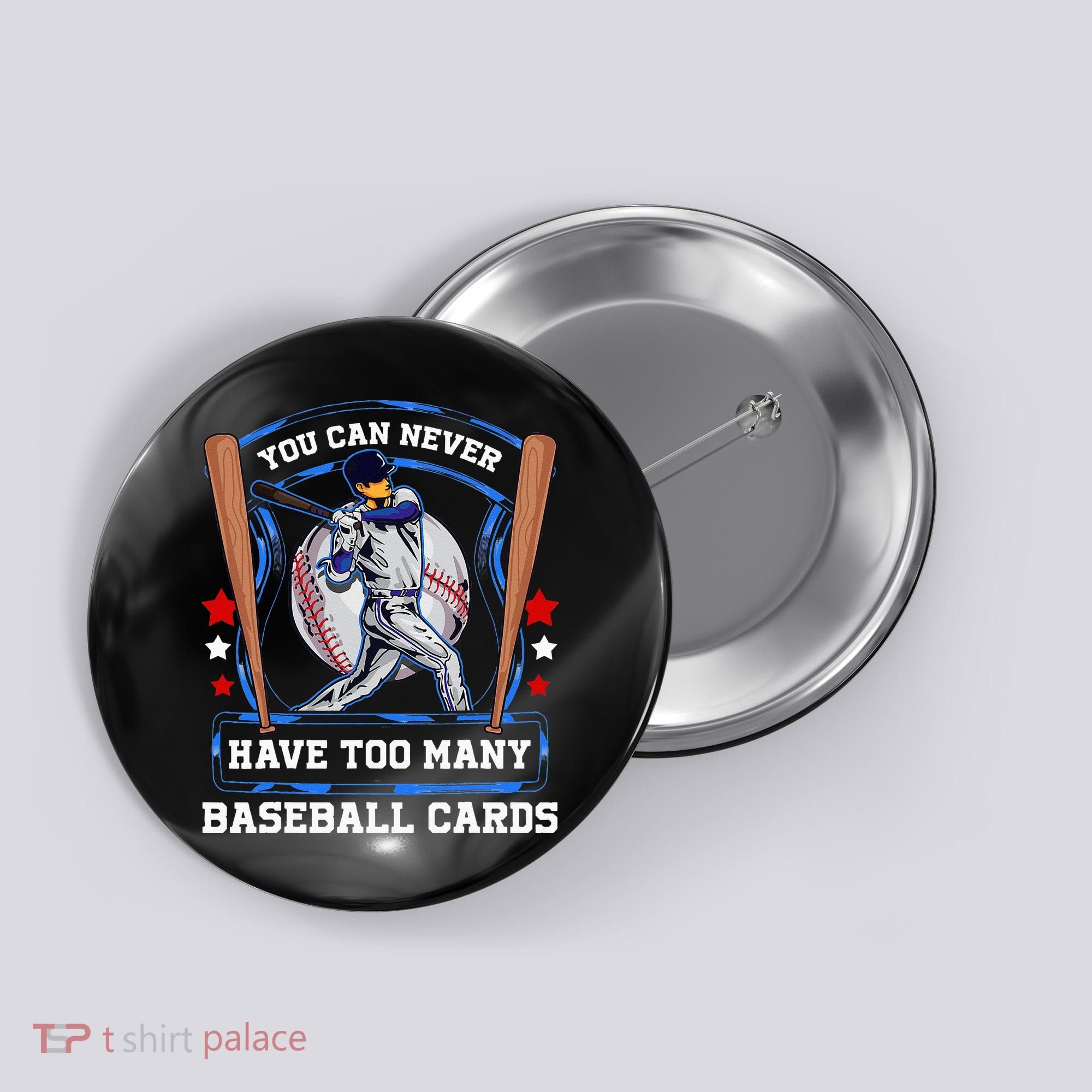 Baseball Cards Collector Button