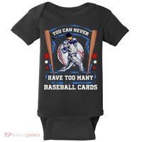 Baseball Cards Collector Baby Bodysuit thumb 0