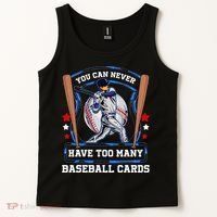 Baseball Cards Collector Tank Top thumb 2