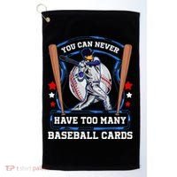 Baseball Cards Collector Golf Towel thumb 0