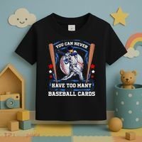 Baseball Cards Collector Toddler T-Shirt thumb 3