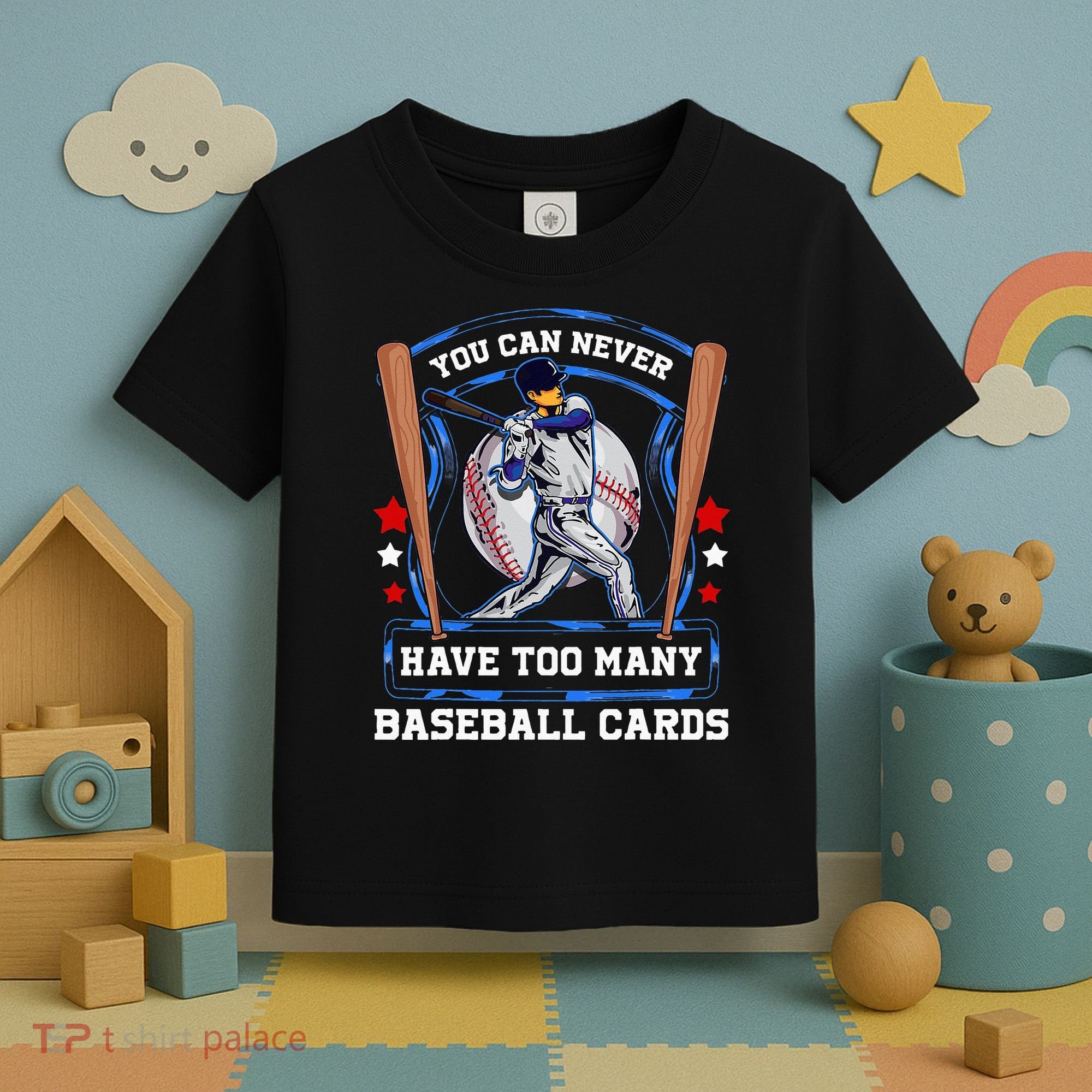 Baseball Cards Collector Toddler T-Shirt