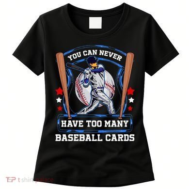 Baseball Cards Collector Women's T-Shirt