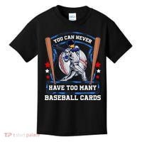 Baseball Cards Collector Kids T-Shirt thumb 0