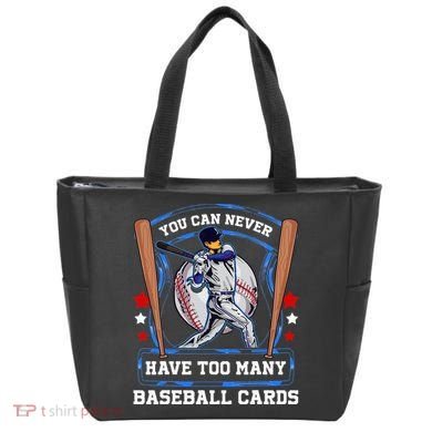 Baseball Cards Collector Tote Bag